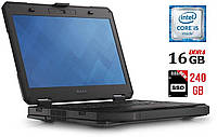 Защищенный ноутбук Dell Latitude 5414 Rugged/ 14" 1920x1080/ i5-6300U/ 16GB RAM/ 240GB SSD NEW/ HD 520