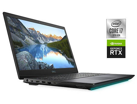 Ігровий ноутбук Б-клас Dell G5 5500/ 15.6" 1920x1080/ i7-10750H/ 16GB RAM/ 512GB SSD/ RTX 2070 8GB, фото 1