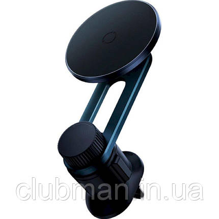 Тримач для мобiльного з БЗП Baseus MagPro Series Magnetic Car Mount Cosmic Black, фото 1