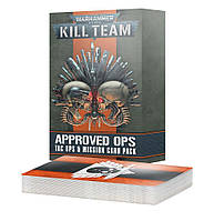 Kill Team: Approved Ops Tac Ops & Mission Card Pack