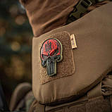 Нашивка Punisher Червоний Large, фото 4