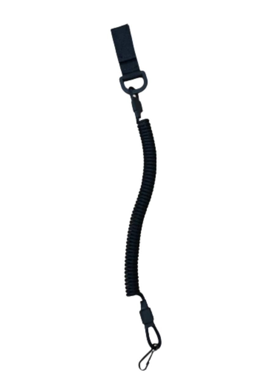 Шнур страхувальний з липучкою Paracord, Black