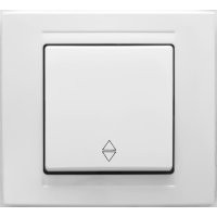 Gunsan Moderna Вимикач прохідний білий