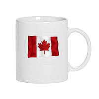 Чашка MD "Прапор Канади" 330 мл Білий