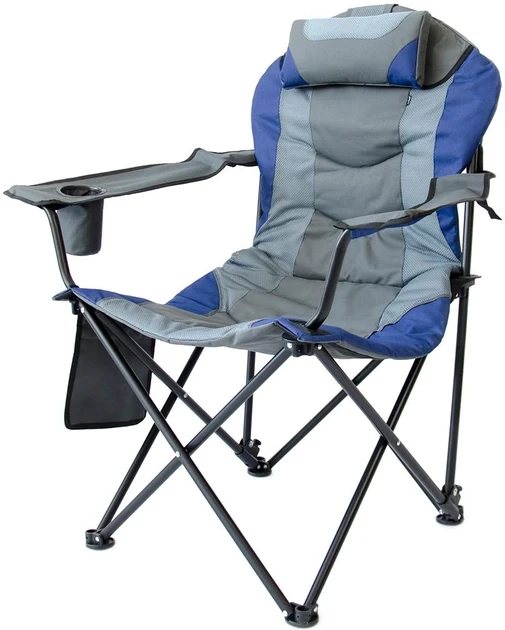 Туристичне крісло для відпочинку на природі Vitanction d19 мм на дачу Стілець зі спинкою й підлокітниками