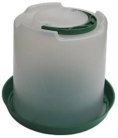 Поїлка для птиці на 8 літрів з ручкою (ПП КВВ) 6 шт/уп