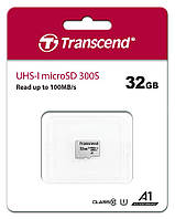 Картка пам'яті Transcend microSDHC 32 GB UHS-I U1 (TS32GUSD300S)