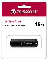 Transcend Накопичувач 16GB Usb 3.1 JetFlash 700 Black