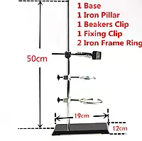 50 см лабораторный стенд опорная база железная стойка колонна кадр кольцо зажим
