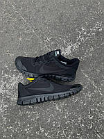 Кроссовки, кеды отличное качество Nike Free Run 3.0 Black 2