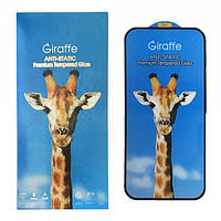 Захисне скло Giraffe Anti-Static Apple iPhone 15 Pro Full Glue з чорною рамкою
