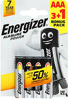 Батарейка минипальчик Energizer Alkaline Power AAA 4 шт (цена за 1шт)