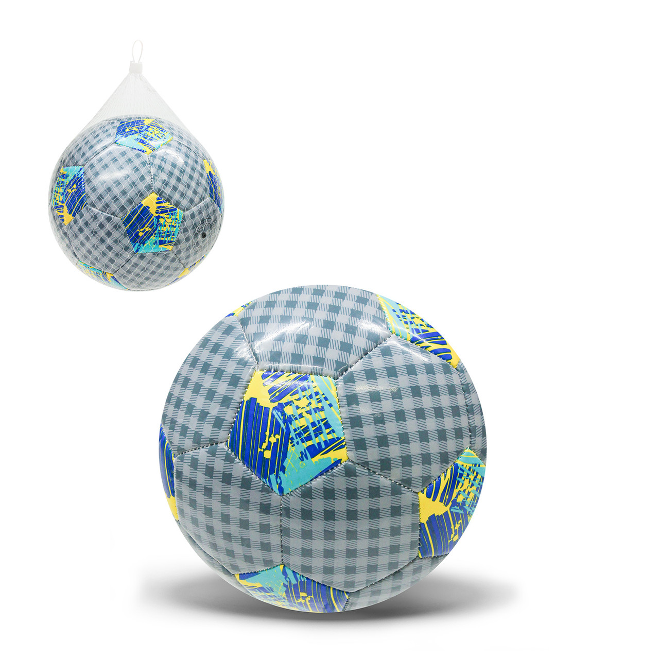 М'яч футбольний FB24182, розмір No5, PVC, 320 грамів, 3 кольори, фото 1