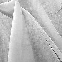 Легка тканина з конопель білого кольору