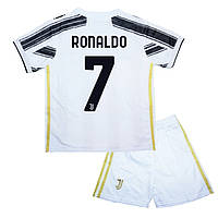 Детская футбольная форма RONALDO 7 Ювентус 2020-2021 Adidas Home 155-165 см (set3035_102912)