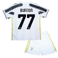 Детская футбольная форма BUFFON 77 Ювентус 2020-2021 Adidas Home 155-165 см (set3035_115356)