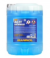 Mannol Antifreeze AG 11 -40 голубой 10л