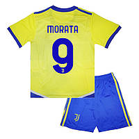 Детская футбольная форма MORATA 9 Ювентус 2021-2022 Adidas Third 155-165 см (set3195_108210)