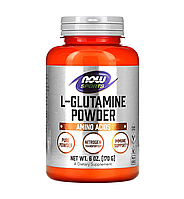 L-глютамин, L-Glutamine, Now Foods, Sports, порошок, 170 г (NOW-00220)