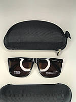 Солнцезащитные очки PORSCHE коричневые глянцевые поляризованные Порше