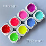 Кольоровий  білдер гель  GeliX лайм, фото 2
