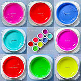 Кольоровий  білдер гель  GeliX лайм, фото 3