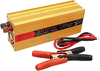 Інвертор із чистою синусоїдою Xinboke 1000/2000W 12-220V DC-AC 50Hz