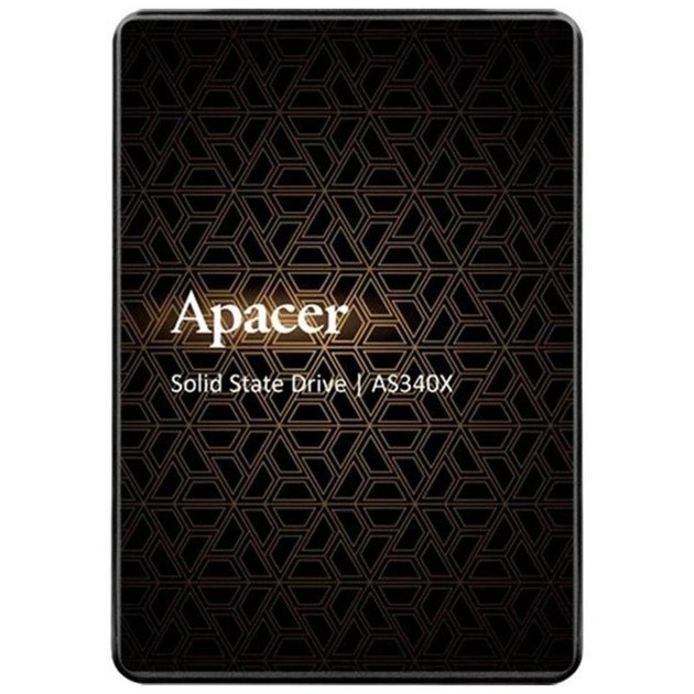 Накопитель твердотельный SSD Apacer AS340X 120GB 3D NAND (скорости 550/520 MB/sec)