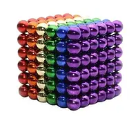 Неокуб - Магнитные металлические шарики разноцветные