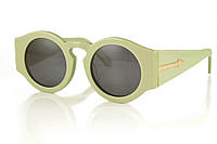 Жіночі окуляри хакі для жінок очки на літо зелені Karen Walker Sensey