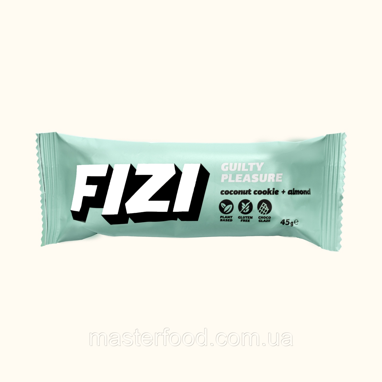 Fizi Coconut cookie+Almond 45г. Батончики, фото 1