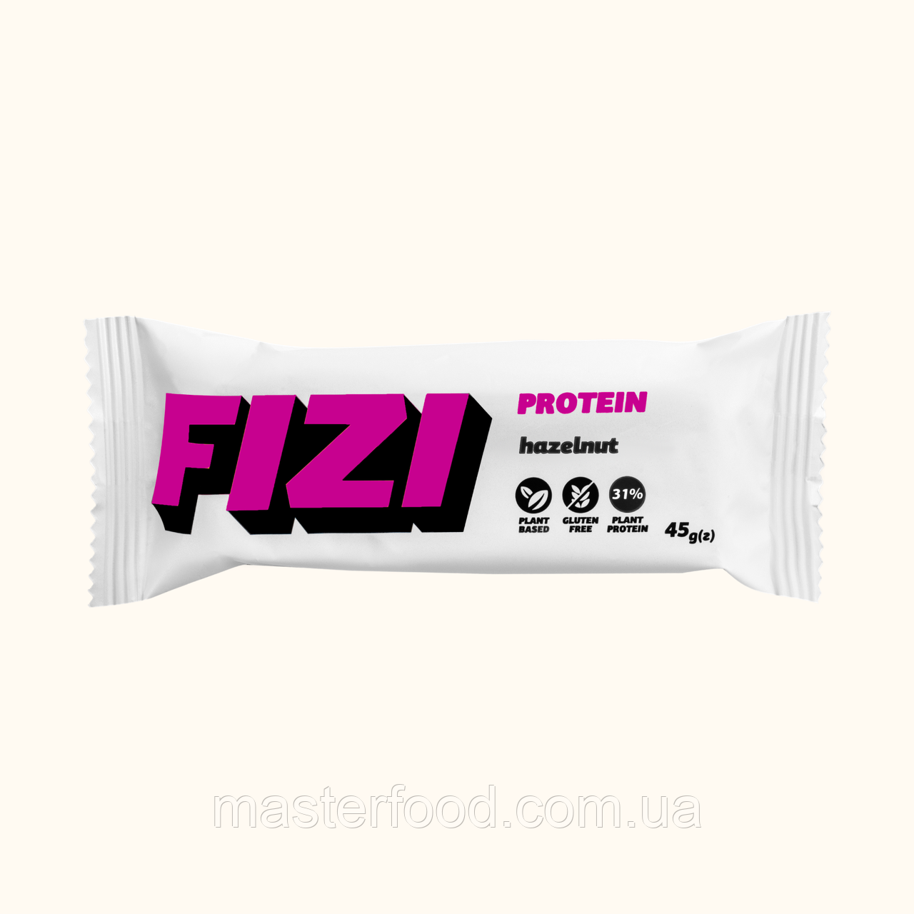 Fizi Protein Hazelnut 45г. Протеїнові батончики