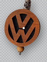 Ароматизатор в машину из дерева и войлока с логотипом - Volkswagen М 415
