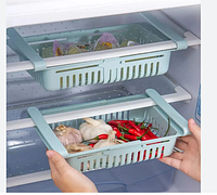 Раздвижной пластиковый контейнер для хранения продуктов в холодильнике Контейнер - органайзер С 138