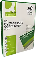 Офісний папір (А4, 80г/м2, 500 аркушів) Q-Connect Multi-Purpose Copier Paper KF01087