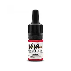 Viva Пігмент для татуажу Lips Mineral 1/Peony Red,6 мл