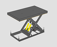 Подъемный стол нижний