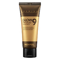 Золотая маска-пленка MEDI-PEEL Glow 9 24K Gold Mask Pack