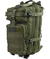 Рюкзак тактический военный боевой универсальный для военных ВСУ KOMBAT UK Stealth Pack 25л Оливковый TD9