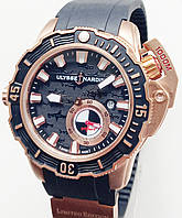 Часы мужские UN Diver Hammerhead Shark gold-black.клас ААА