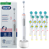 Електрична зубна щітка Oral-B D505.523.3 PRO 3 3000 White