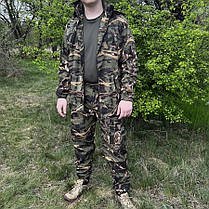 Чоловічий Костюм для риболовлі та полювання (46-60р) з тканини Поплін камуфляж одягнений повітропроникний літній, фото 3