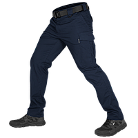 Штани чоловічі бойові демісезонні штани для військових Camotec Patrol Rip-Stop Teflon S Синій TD9