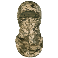 Балаклава тактична чоловіча тепла бавовняна маска для військовослужбовців Camotec Pro CoolPass Мультикам TD9