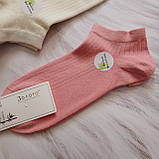 Жіночі шкарпетки Золото бамбукові парфумовані  укорочені рубчик 36-40р \ 10 пар, фото 2