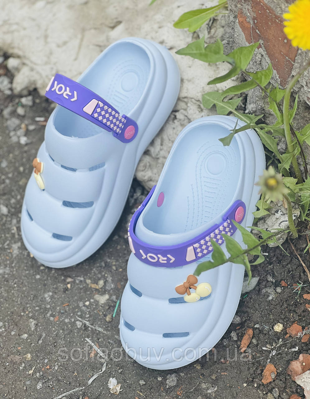 Крокси для дівчинки Krok
