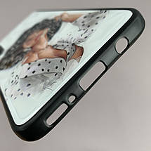 Чохол для Samsung Galaxy A50s Ladies з 3д ефектом дівчинка в капелюсі чохол на телефон самсунг а50с, фото 4