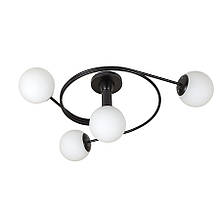 Люстра 761LX04-4 BK+WH