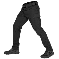 Штани чоловічі бойові демісезонні штани для військових Camotec Patrol Rip-Stop Flex L Чорний TD9