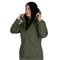 Куртка женская тактическая демисезонная с капюшоном для силовых структур Camotec SoftShell XL Хаки TD9